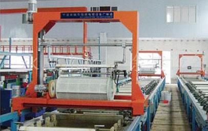 HXD—龍門(mén)式全自動(dòng)滾鍍生產(chǎn)線(xiàn)